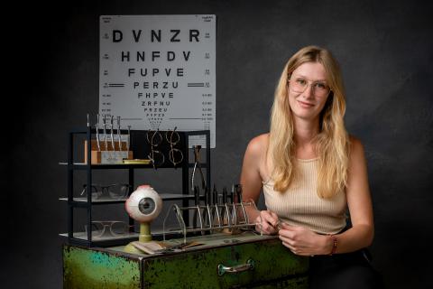 Tina Hillmar, Augenoptikermeisterin aus Weimar
