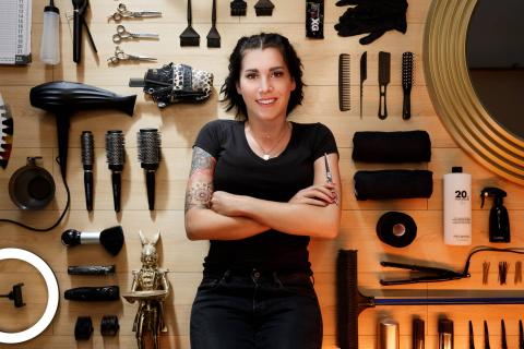 Franziska Gerdes, Friseurmeisterin, Weißensee Franziska Gerdes, Friseurmeisterin, Weißensee