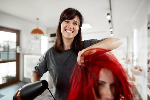 Sissy Weichert, Friseurin aus dem Amt Wachsenburg Sissy Weichert, Friseurin aus dem Amt Wachsenburg