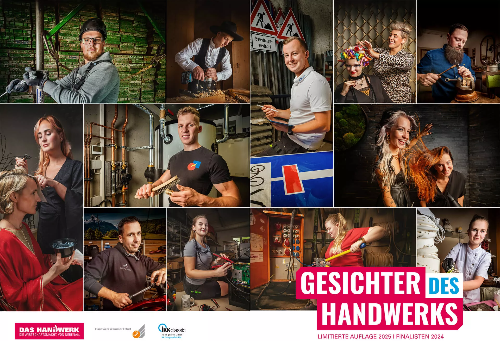 Gesichter des Handwerks Kalender 2025